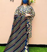 Printed khadar 3 piece