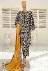 Printed khadar 2 piece