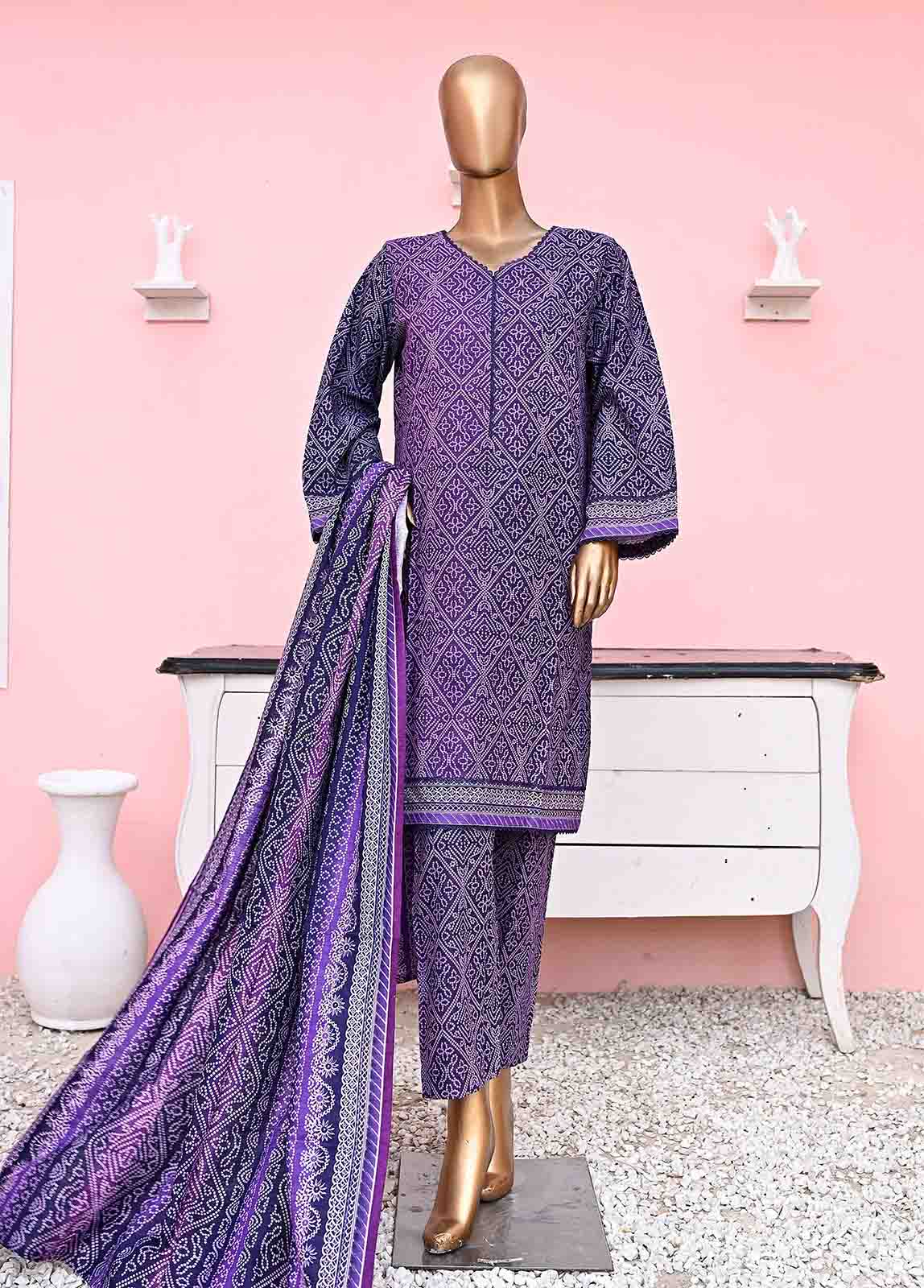 Khaddar Printed 3pc Collection